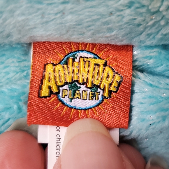 10 inchx 13 inch Blue Silver Sequins Butterfly Stuffed Plush Toy #1 - Picture 3 of 5